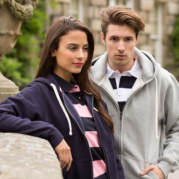 Women's zip through hoodie - Dan Thumbnail